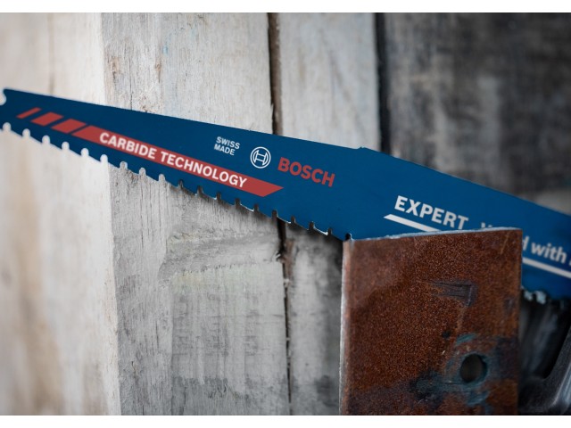 3-delni komplet listov Bosch za sabljasto žago EXPERT Wood with Metal Demolition S1167XHM, 225mm, 5-7TPI, 2608900398